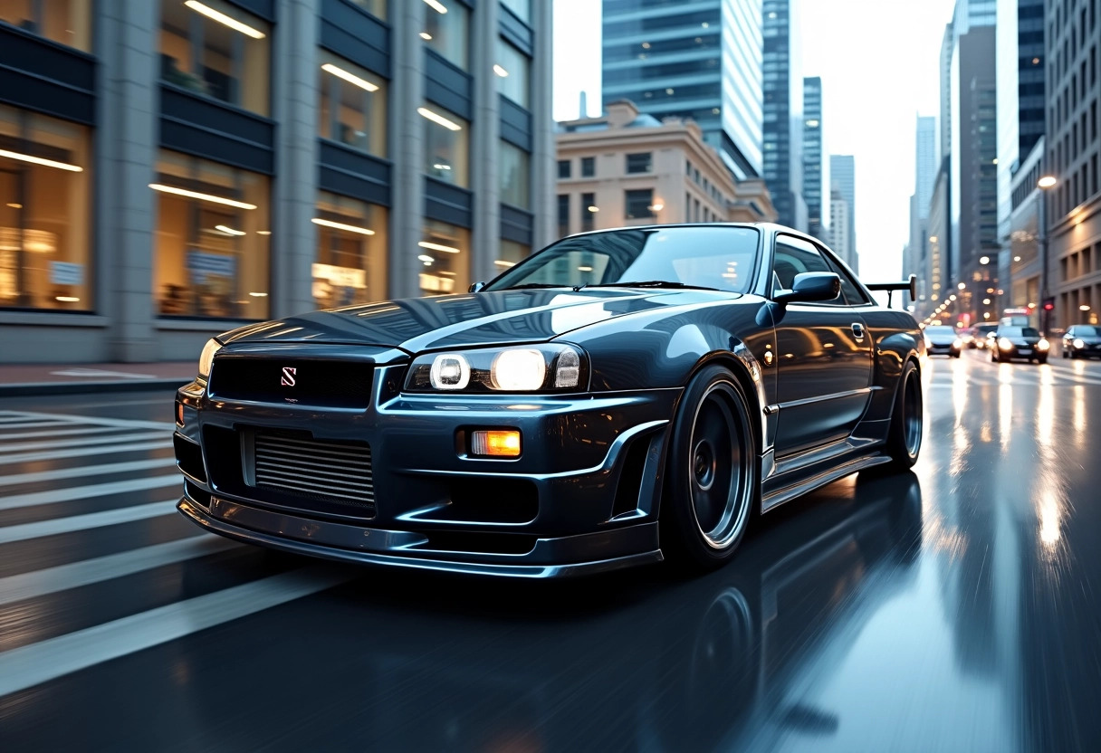 nissan gt-r r34 skyline