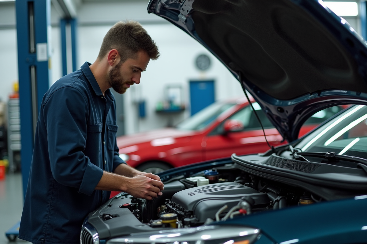 voici deux mots à renseigner pour trouver une image utile :  check engine